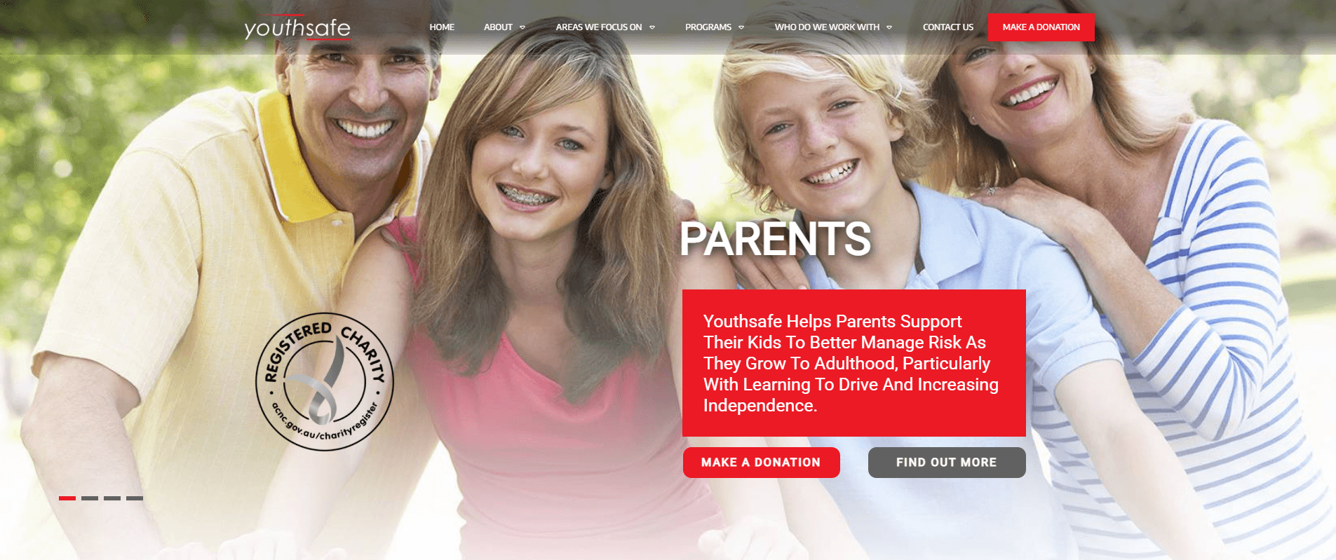 YouthSafe – Nonprofit Safety Education Website